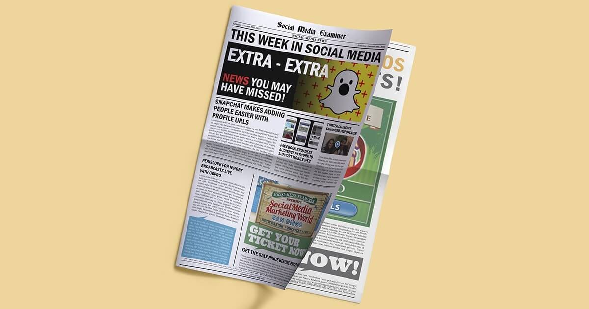 snapchat rolls out add me urls this week in social media social how to advertise social media on a flyer snapchat
