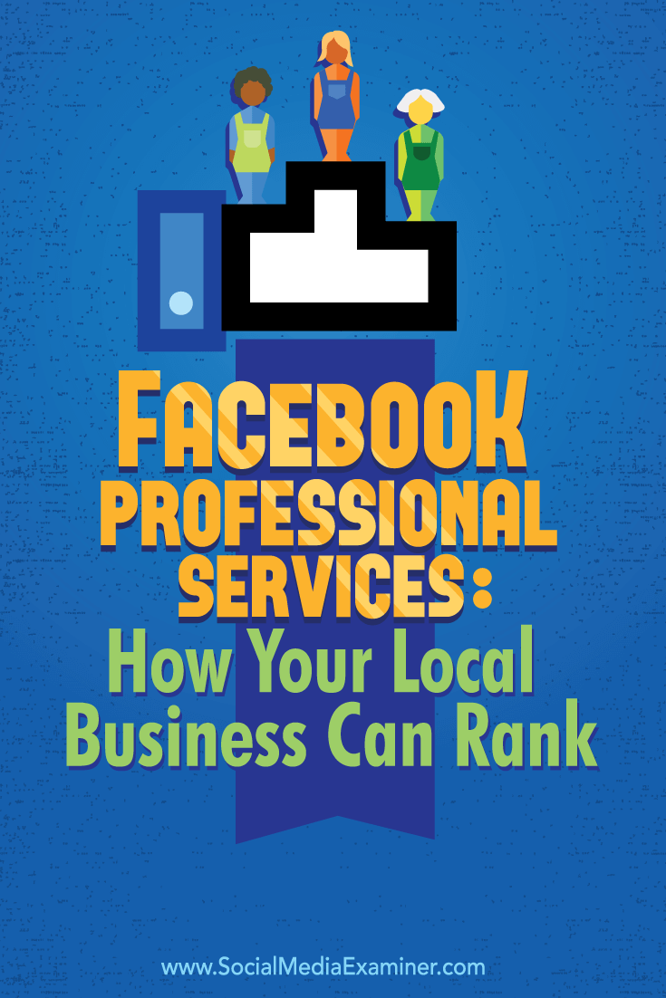 connect with local customers using facebook professional services