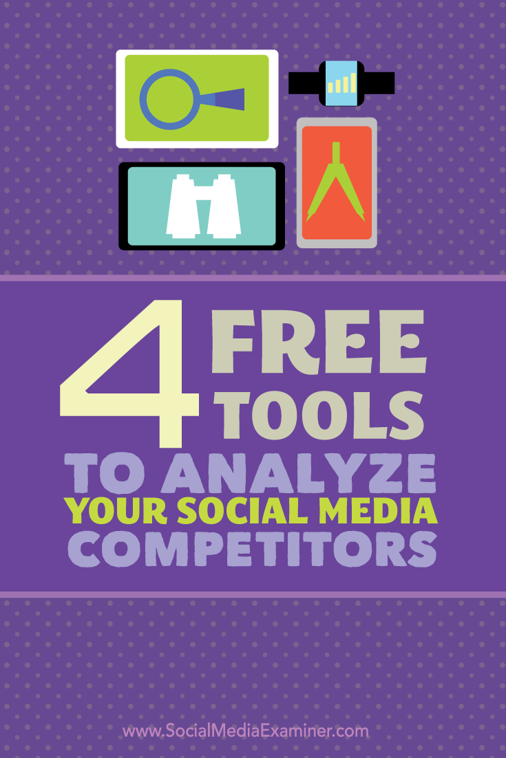 four tools to analyze competitors on social media