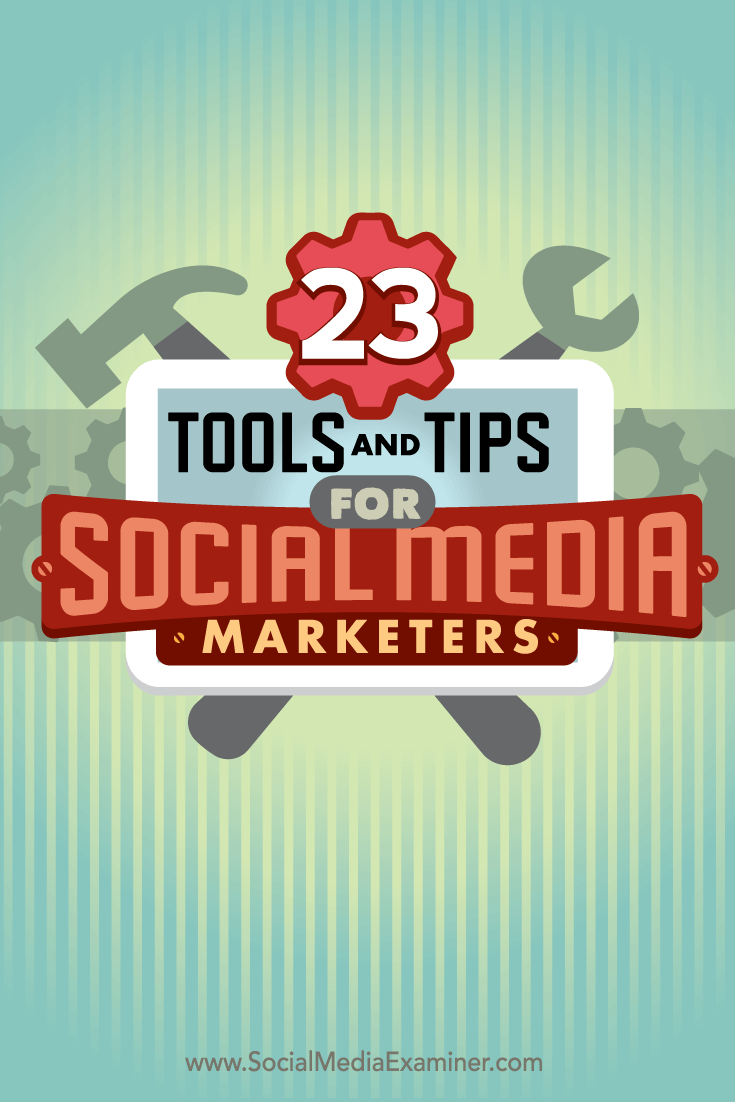 tips and tools for marketers