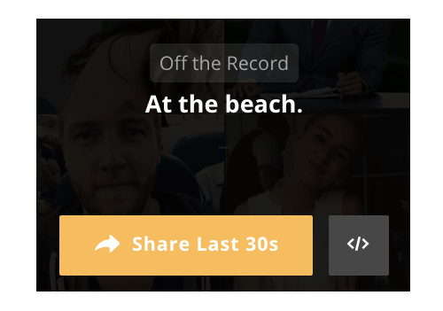 blab share button