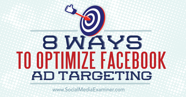 optimize facebook ads