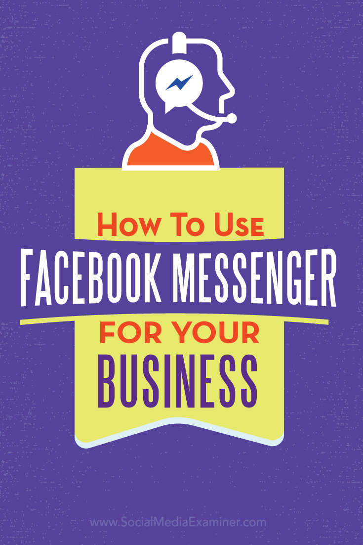 facebook business page and facebook messenger