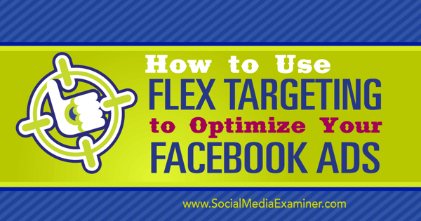 flex targeting for facebook ads