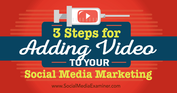 use video in social media marketing