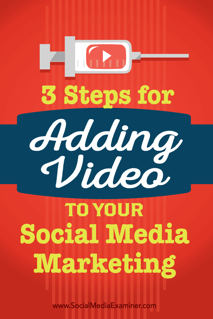 how to add video in to social media marketing