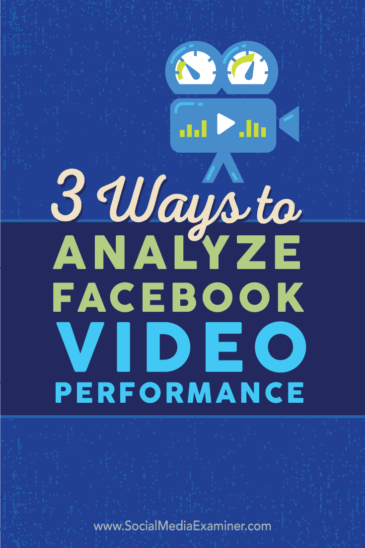 facebook video analyze performance