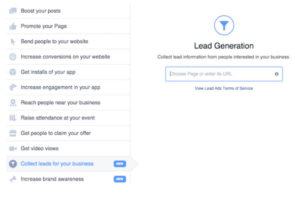 facebook lead ads update