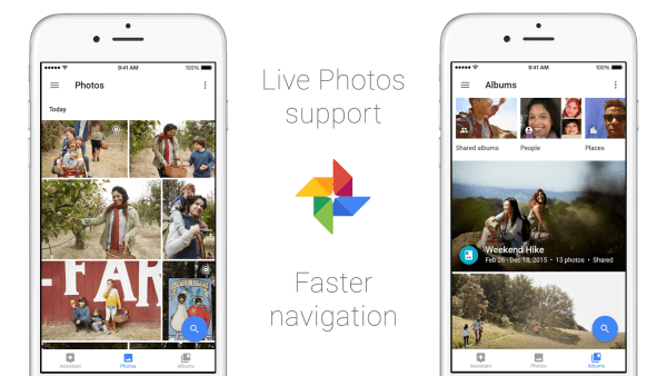 google live photos on ios