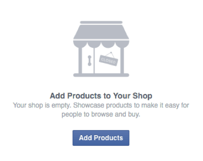 add products to facebook shop