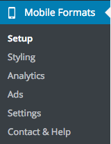 pagefrog settings menu