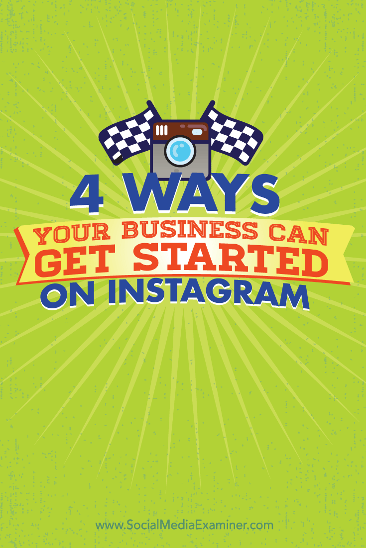 get your business started on instagram