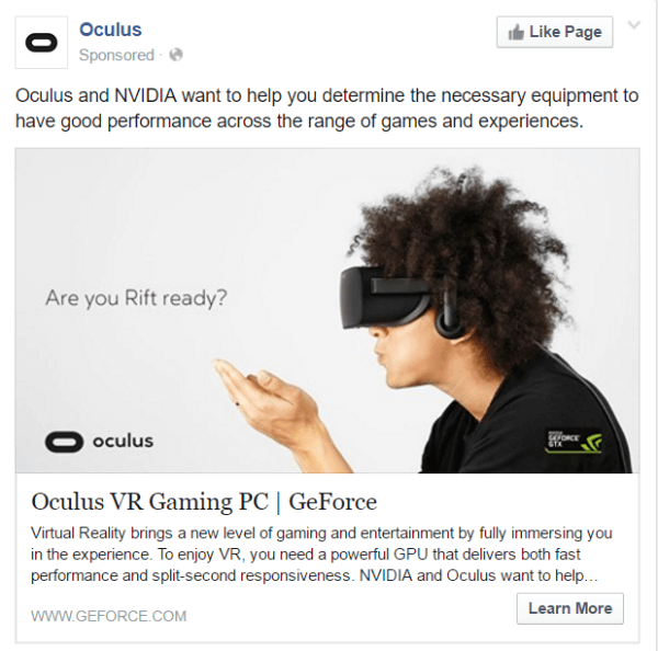 oculus product launches