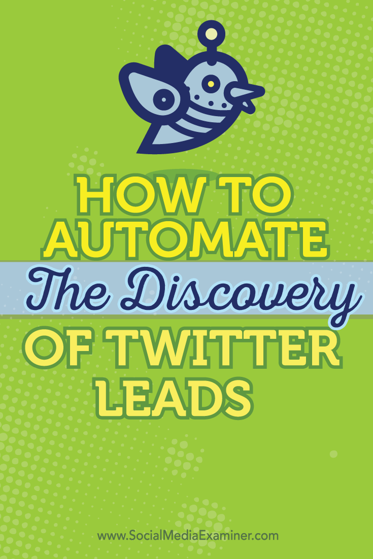 use ifttt to automate twitter lead discovery