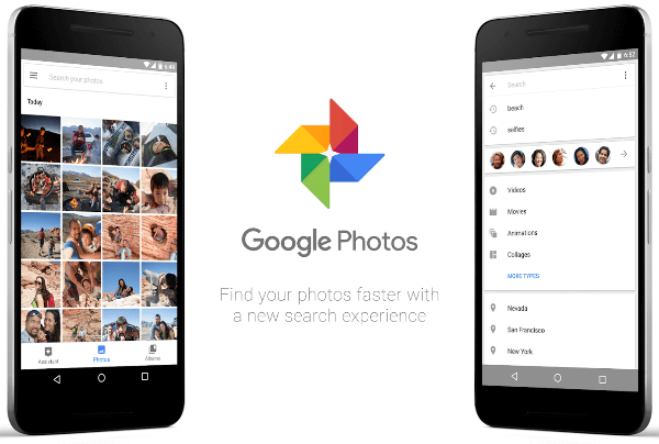 google photo search feature