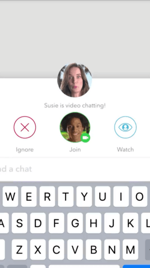 snapchat chat feature