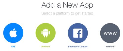 create facebook app for website