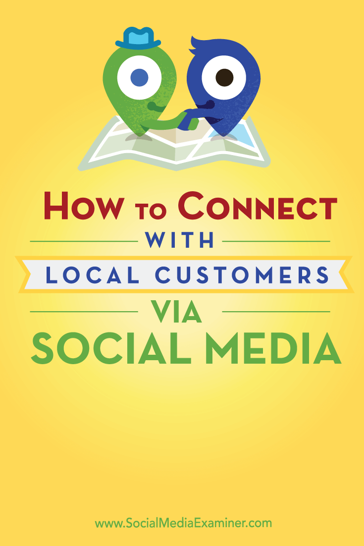 connect with local customers on top social media networks