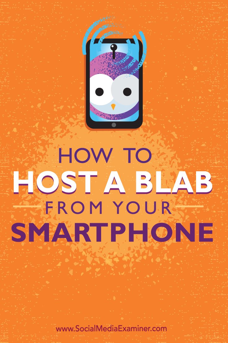 use smartphone to broadcast on blab