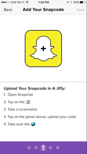 ghostcodes add snapcode