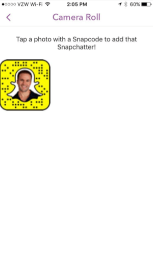 snapchat add by snapcode