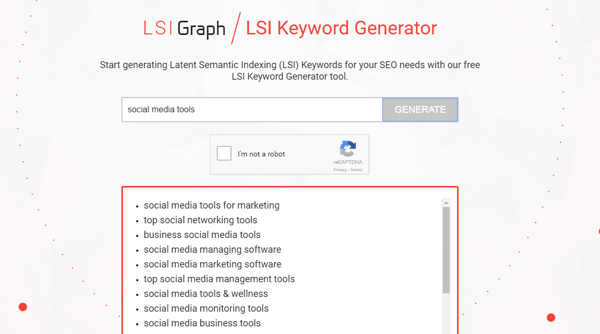 lsi keyword generator