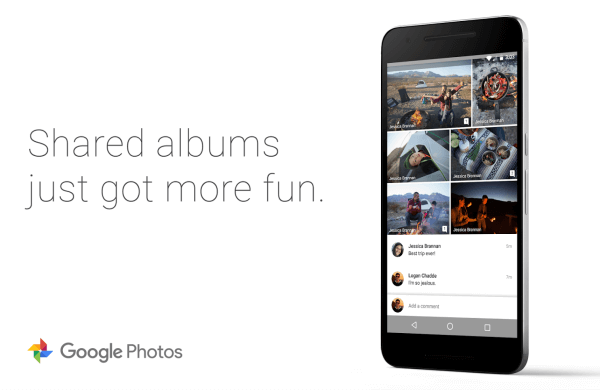 google photo sharing