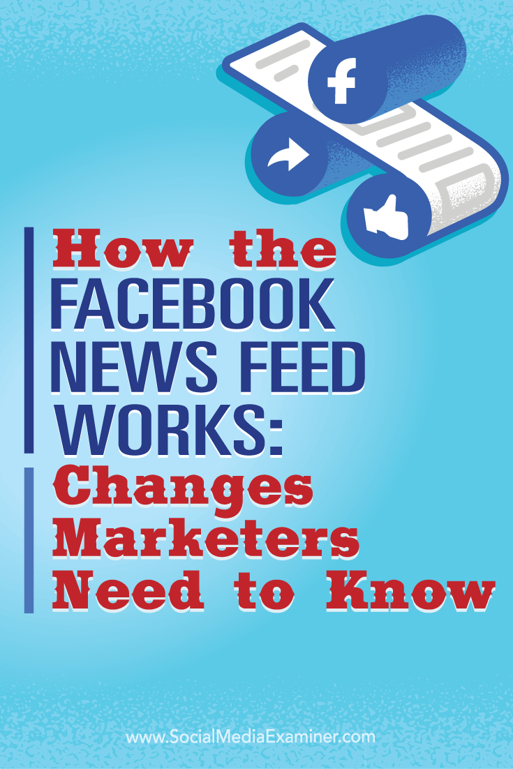 facebook news feed changes