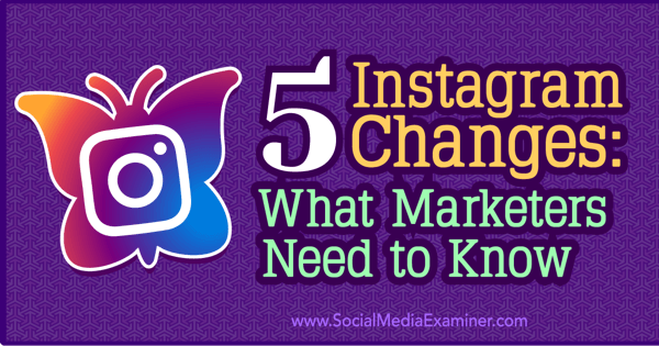 how instagram changes affect marketing