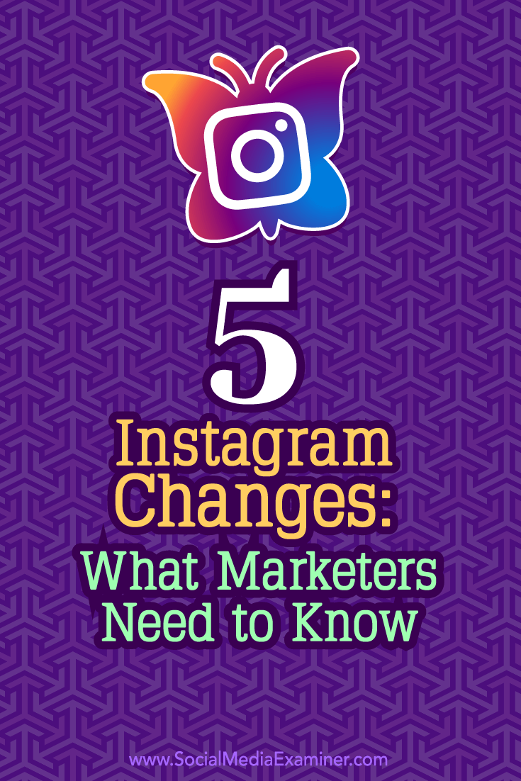 Tips on how the most recent Instagram changes could affect your marketing.