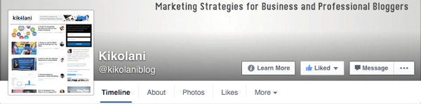replace category on facebook page