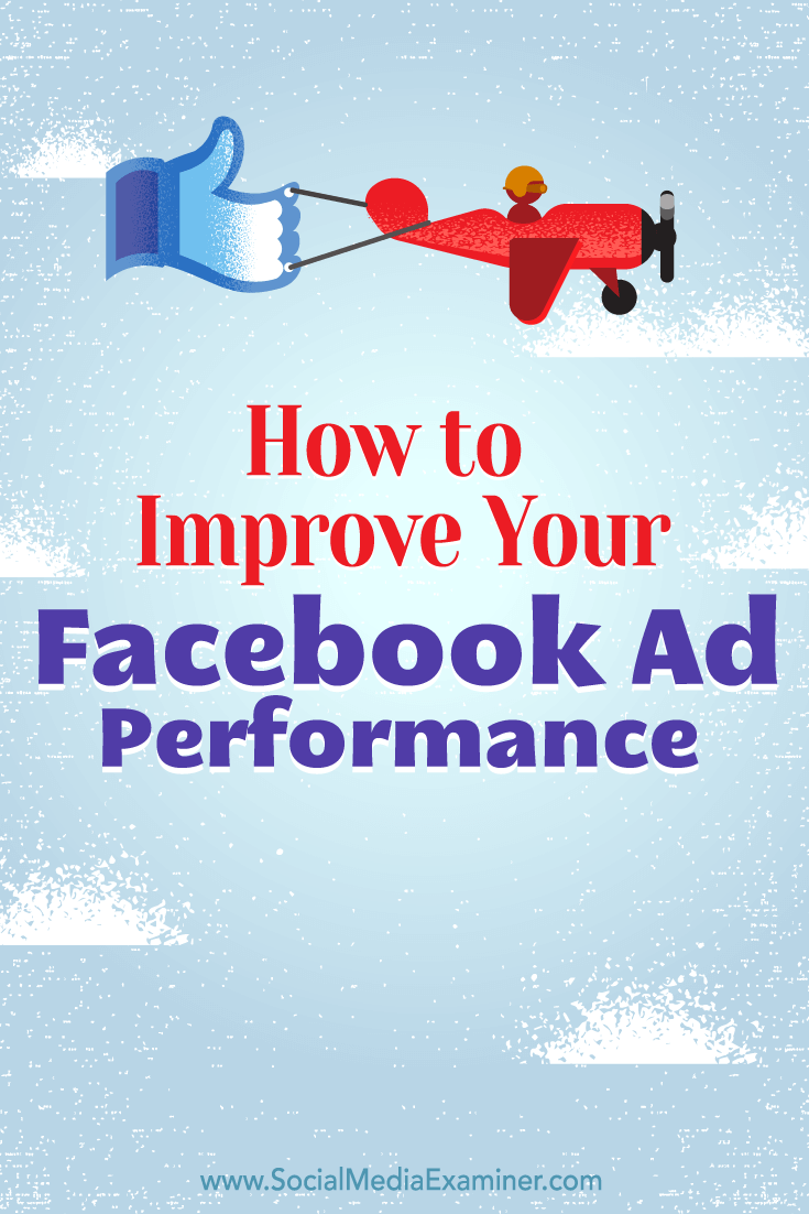 Tips on how to use audience insights to improve your Facebook ad performance.