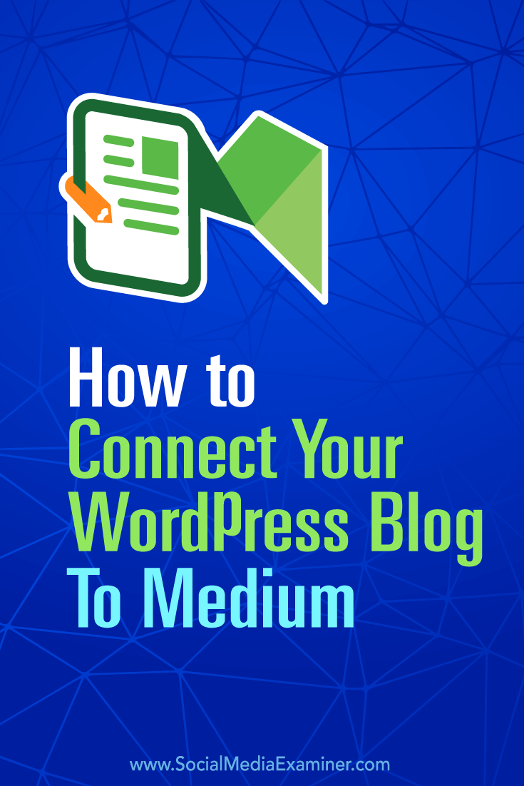 Tips on how to automatically publish your wordpress blog posts to Medium.