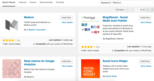 wordpress plugin search