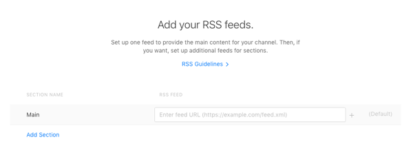 apple news add rss feed