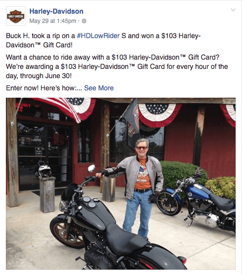 harley-davidson fan content