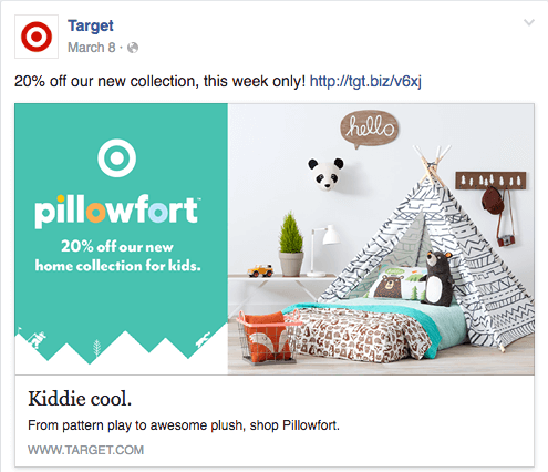 target facebook ad