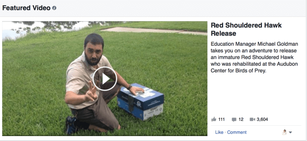 facebook native video example