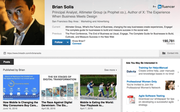 linkedin profile brian solis