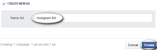 create instagram ad campaign