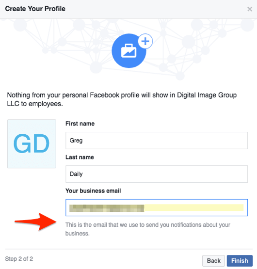 facebook business manager create account