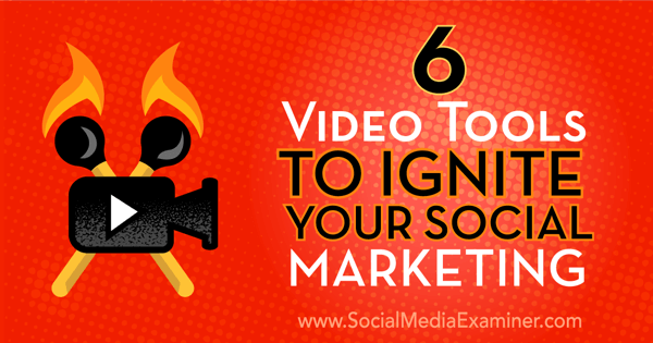 social marketing video tools