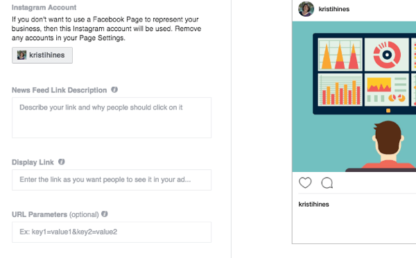 facebook ads advanced options