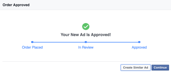 facebook create similar ad