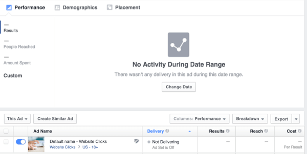 facebook ads analytics