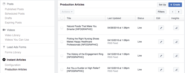 facebook publishing tools instant articles