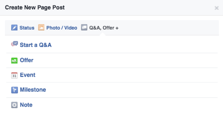 facebook publishing tools posts