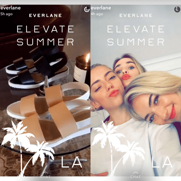 snapchat everlane