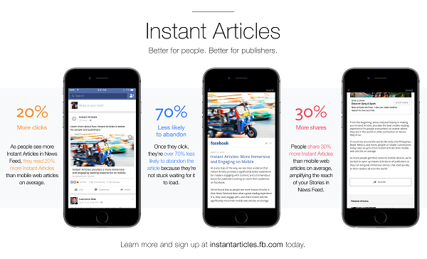 facebook instant articles