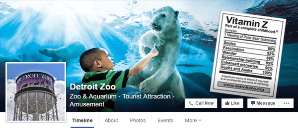 facebook cover photo detroit zoo